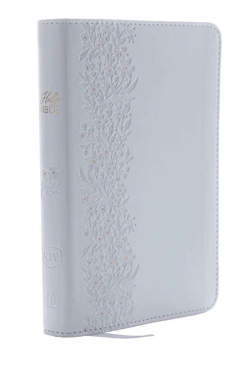 KJV, Bride's Bible, Leathersoft, White, Red Letter, Comfort Print: Holy Bible, King James Version - Image 4