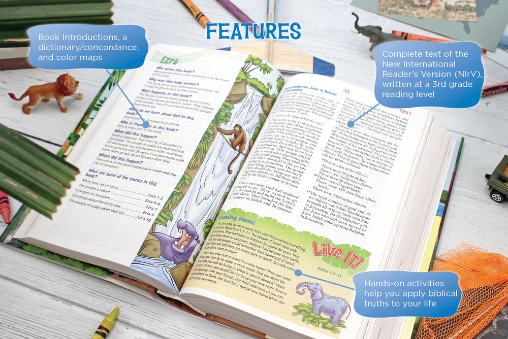 NIrV, Adventure Bible for Early Readers, Full Color Interior - Image 36