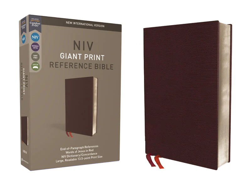 NIV, Reference Bible, Giant Print, Red Letter Edition, Comfort Print - Image 16