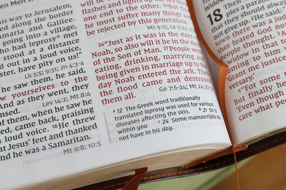 NIV, Reference Bible, Giant Print, Red Letter Edition, Comfort Print - Image 47