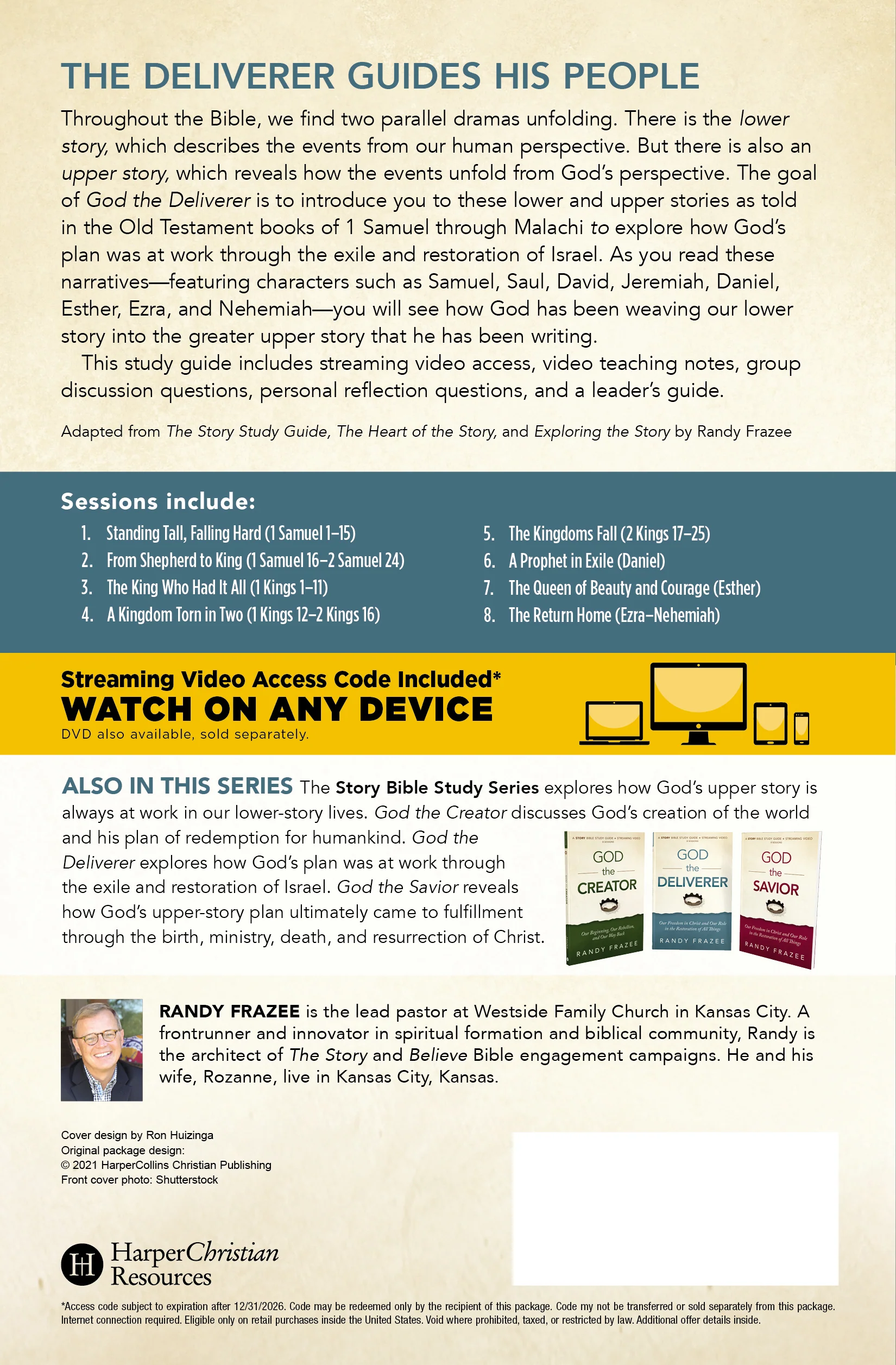 God the Deliverer Bible Study Guide plus Streaming Video: Our Search for Identity and Our Hope for Renewal - Image 4
